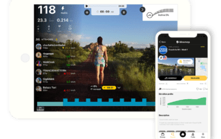 Kinomap _ Ecran d'entrainement 6