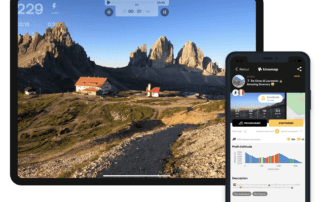 Kinomap _ Ecran d'entrainement 4