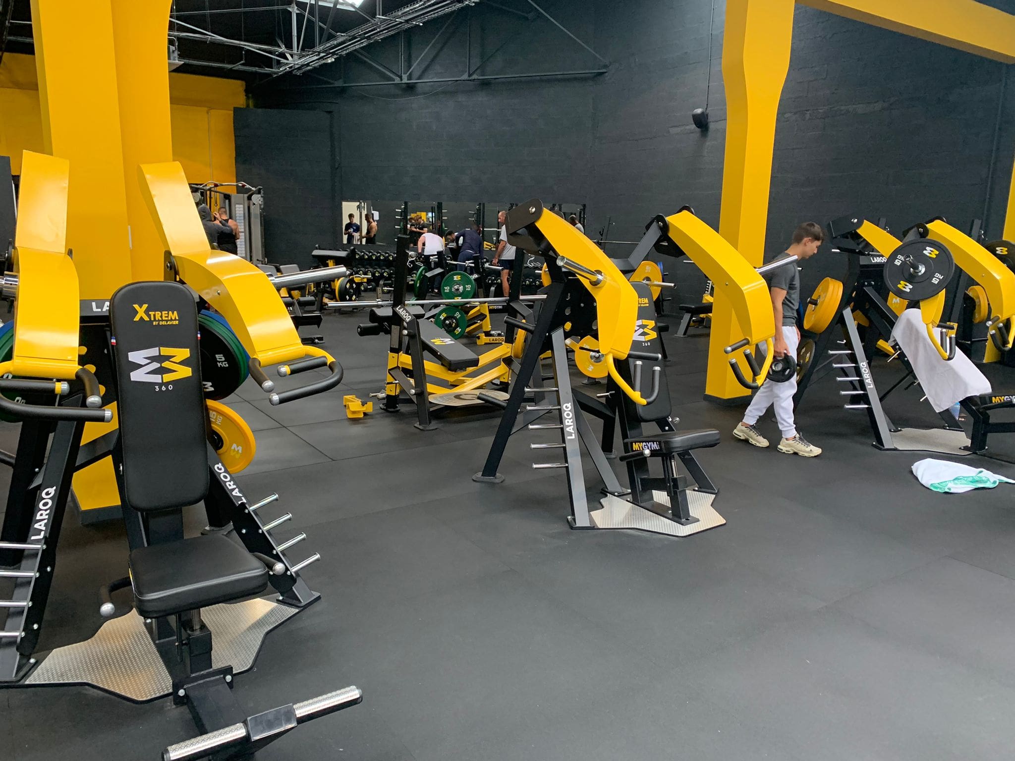 équipement salle de sport