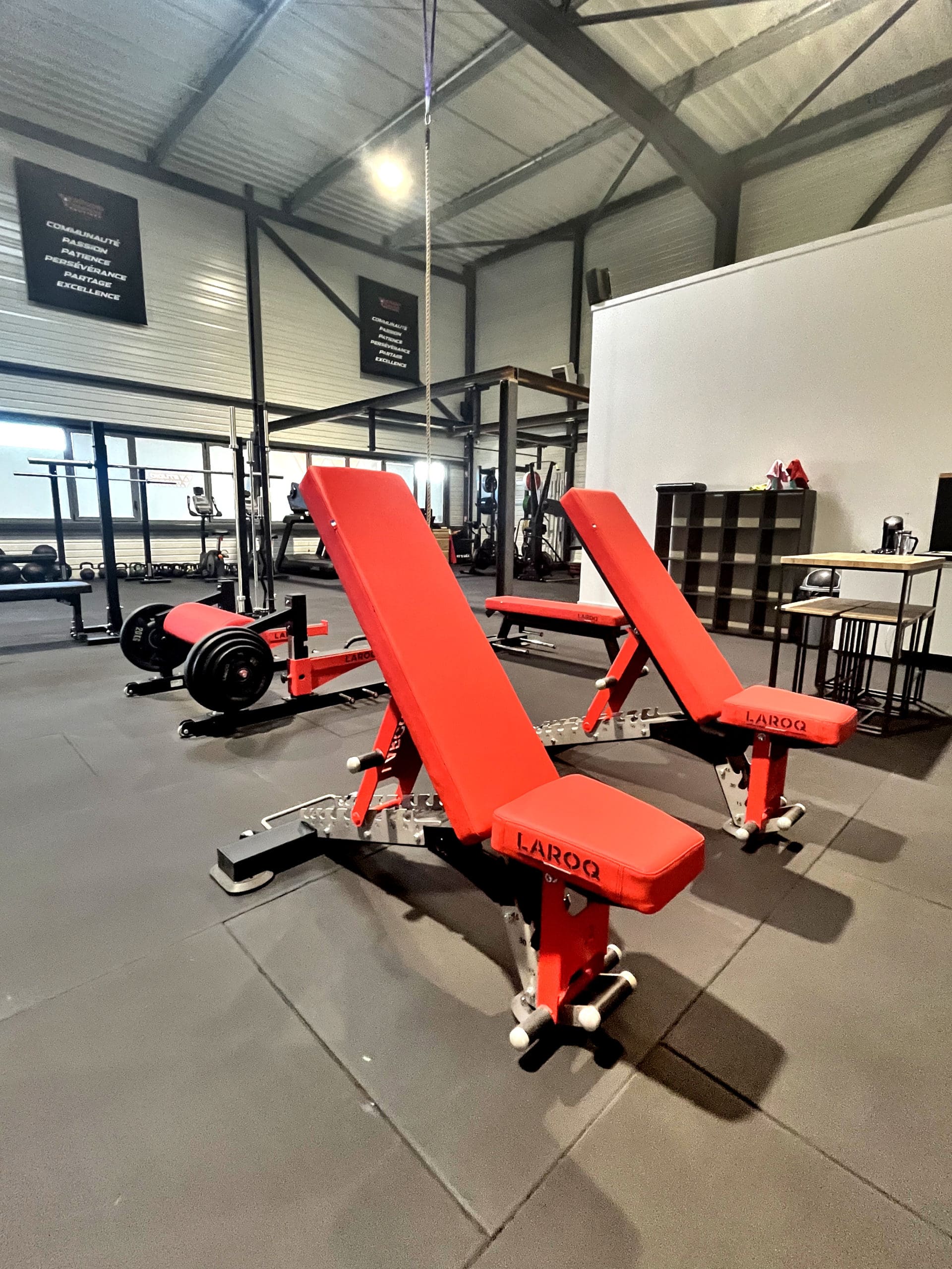 équipement salle de sport